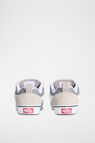 Baskets en nubuck Knu Skool - Gris et beige
