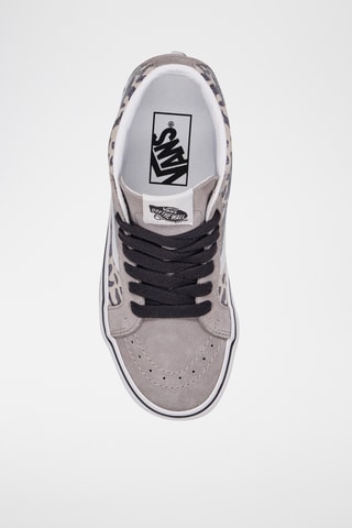 Baskets montantes en nubuck SK8-Mid Reissue - Gris clair