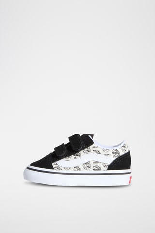 Baskets en nubuck Old Skool V - Noir et blanc