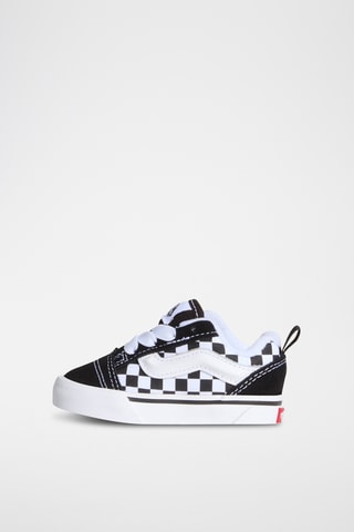 Baskets en nubuck Knu Skool - Noir et blanc