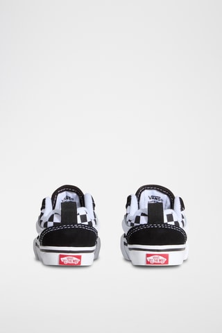 Baskets en nubuck Knu Skool - Noir et blanc