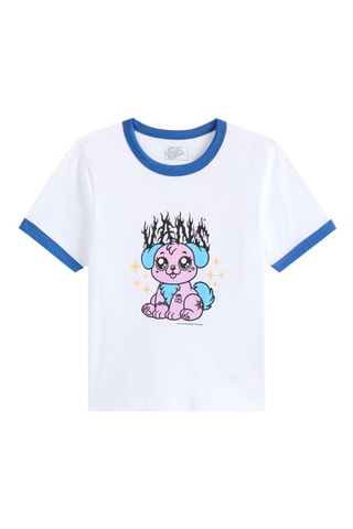T-shirt Puppy - Blanc