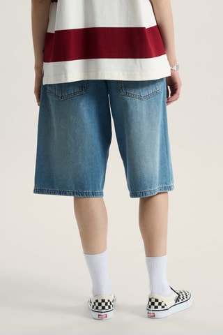 Short baggy en jean Cinched - Bleu clair