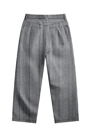 Jean loose Chore - Noir et blanc