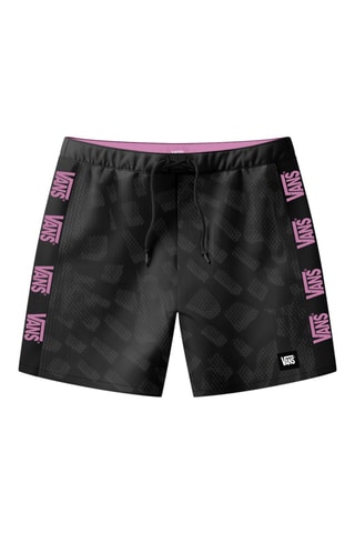 Short de bain Daily AOP Sideline - Rose et noir