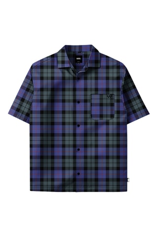 Chemise Seersucker - Bleu roi