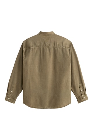 Chemise Lawson Seersucker Pigme - Kaki