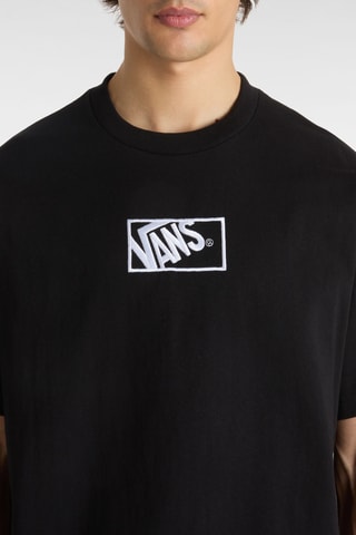 T-shirt loose Blocked Box - Noir et blanc