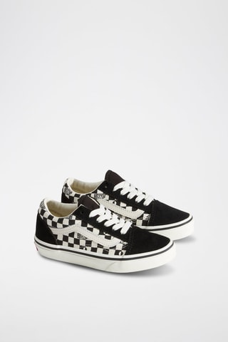 Baskets en nubuck Old Skool V - Noir et blanc