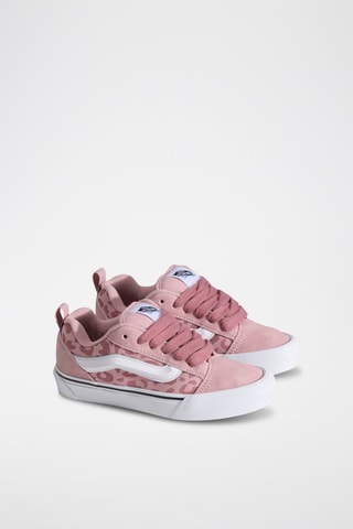 Baskets en cuir Knu Skool - Mauve