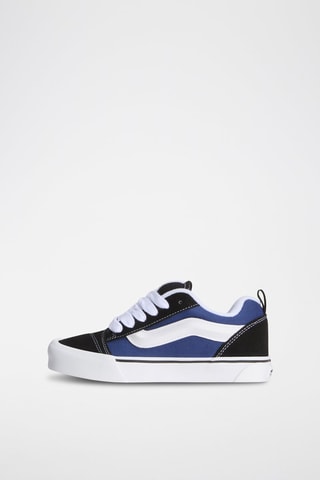 Baskets en cuir Knu Skool - Bleu marine