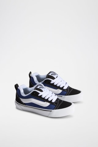 Baskets en cuir Knu Skool - Bleu marine