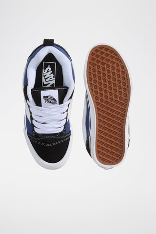 Baskets en cuir Knu Skool - Bleu marine
