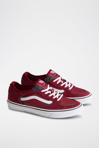 Baskets en nubuck Skate Rowley - Bordeaux