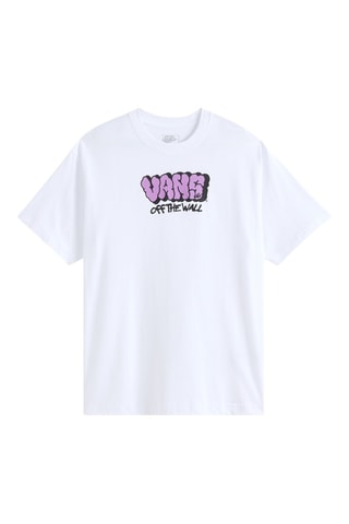 T-shirt loose Vans Graff - Blanc