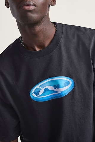 T-shirt 3D Retroval SS - Noir - Vans