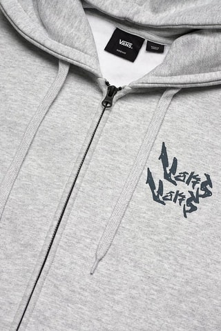 Sweat à capuche - Gris clair chiné