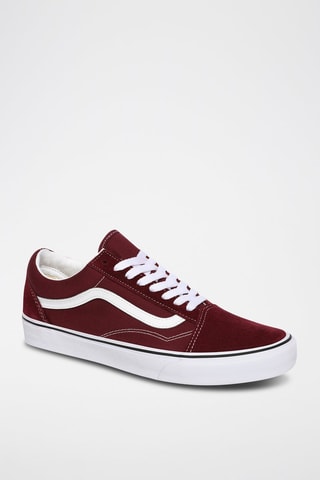 Baskets en cuir Old Skool - Bordeaux