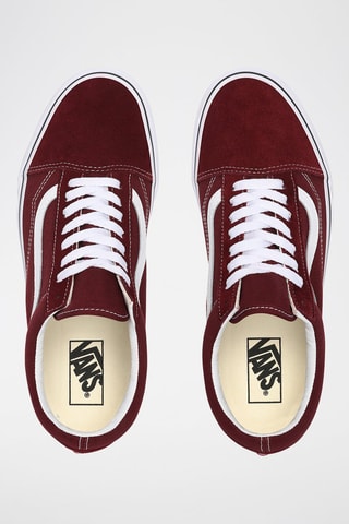 Baskets en cuir Old Skool - Bordeaux