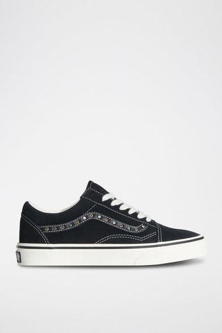 Baskets en nubuck Old Skool - Noir - Vans