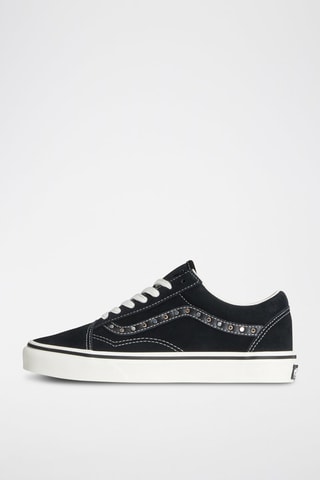 Baskets en nubuck Old Skool - Noir - Vans