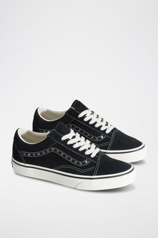 Baskets en nubuck Old Skool - Noir - Vans