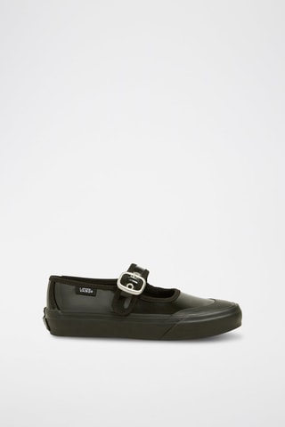 Babies en cuir verni Mary Jane - Noir