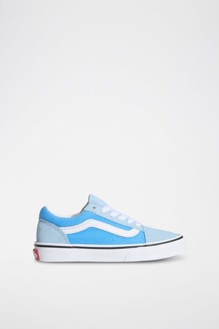 Baskets en cuir Old Skool - Bleu clair - Vans