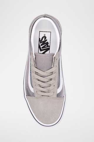 GENRE KO A CONFIRMER NC ? Baskets en cuir Old Skool - Gris
