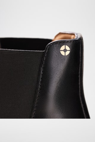Bottines Chelsea en cuir Chloé - Noir