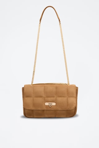 Sac bandoulière en nubuck Frida - Camel