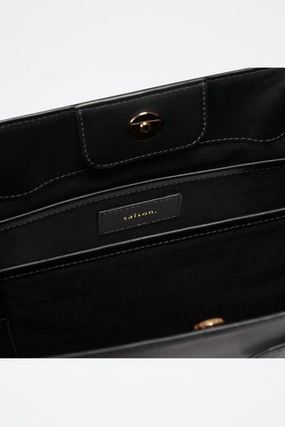 Sac à main en cuir Julia - Noir