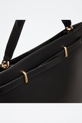 Sac à main en cuir Julia - Noir