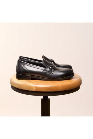 Mocassins en cuir Ramona - Noir