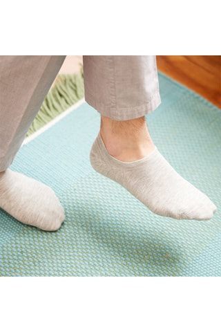 4 paires de chaussettes La Chaussette Basse - Gris