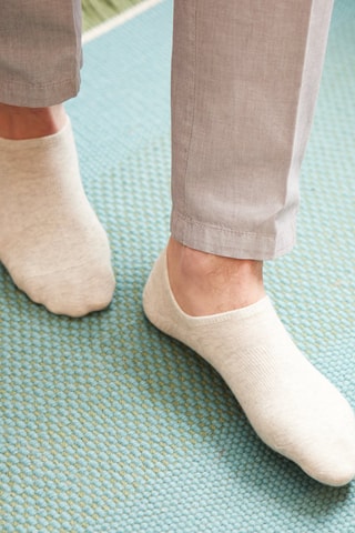 4 paires de chaussettes La Chaussette Basse - Gris