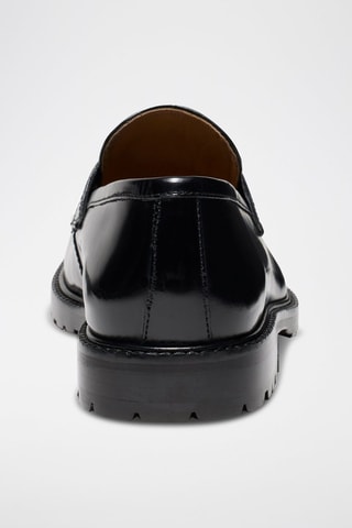 Mocassins en cuir Jeanne - Leonarr x Swan - Noir