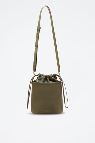 Sac seau en cuir Gwen - Vert