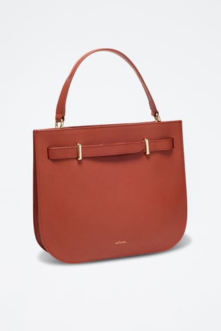 Sac à main en cuir Pilar - Orange