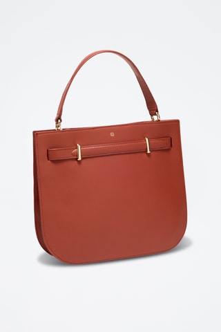 Sac à main en cuir Pilar - Orange