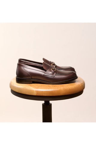 Mocassins en cuir Ramona - Marron