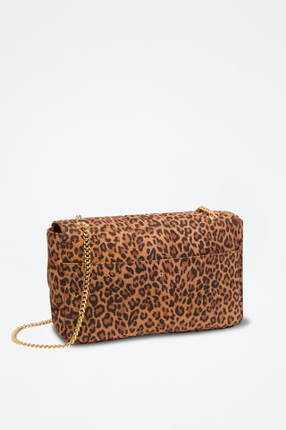 Sac porté épaule en cuir Frida - Marron