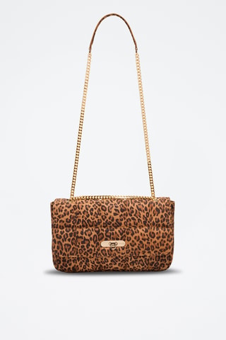 Sac porté épaule en cuir Frida - Marron