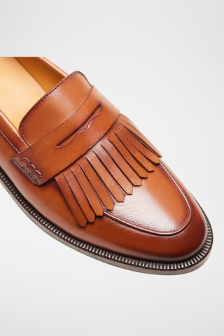 Mocassins en cuir Aude - Camel