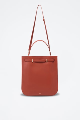 Sac porté épaule en cuir Julia - Orange