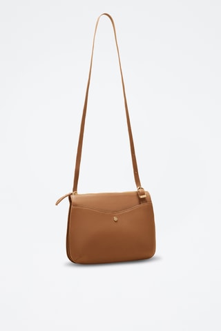 Sac bandoulière en cuir Irma - Marron