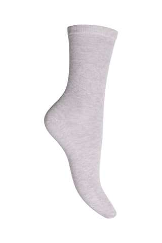 3 paires de chaussettes - Blanc et rouge