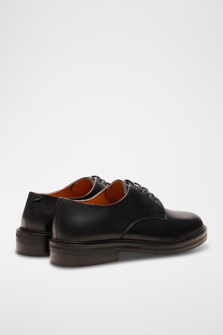 Derbys en cuir Laure - Noir