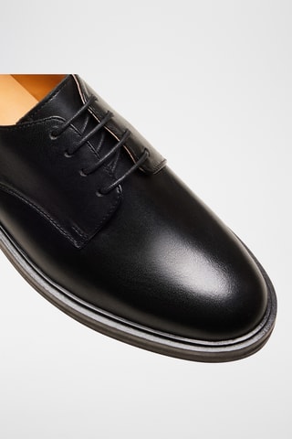 Derbys en cuir Laure - Noir