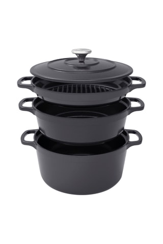 Batterie de cuisine en fonte - 4 pièces